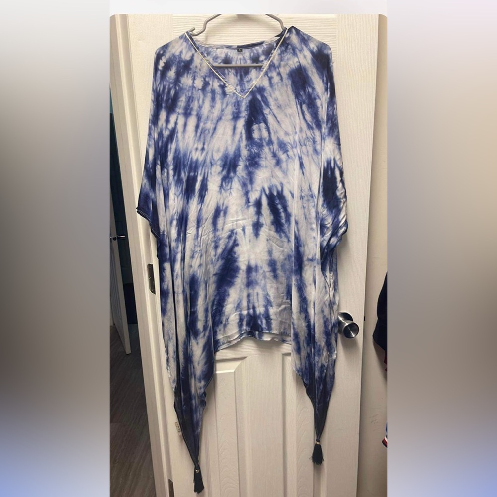 Women’s cover up or poncho shirt